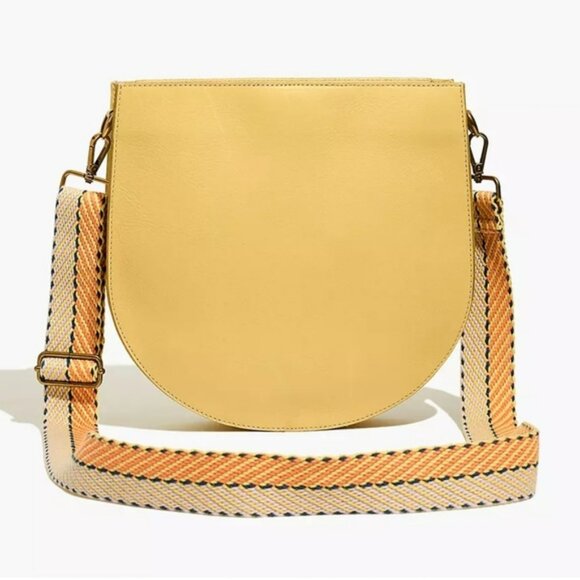 Madewell Handbags - Madewell:  The Transport Saddlebag: Woven Strap Edition